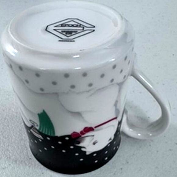 "NORITAKE" Epoch Christmas Party Mug Polar Bears,Micro, Oven, and Dish. Safe - Picture 7 of 7